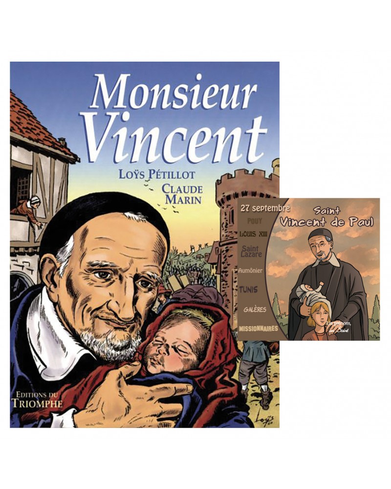 BD + CD Saint Vincent de Paul