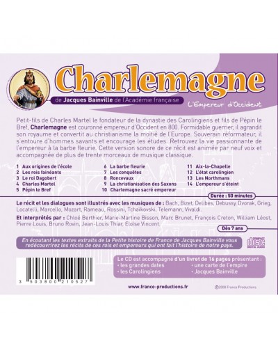 CD Charlemagne l'Empereur d'Occident