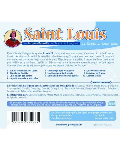 CD Saint Louis le Croisé au coeur juste