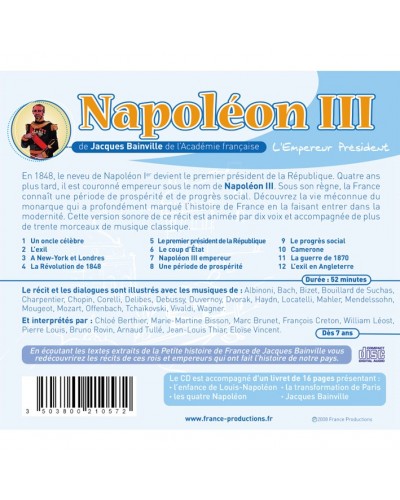 CD Napoléon III l'Empereur Président