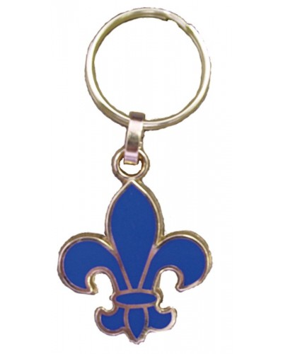 Porte-clef Fleur de Lys