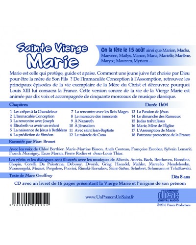 CD Sainte Vierge Marie