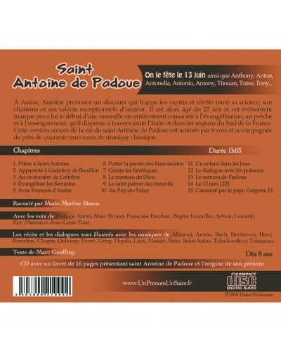 CD Saint Antoine de Padoue
