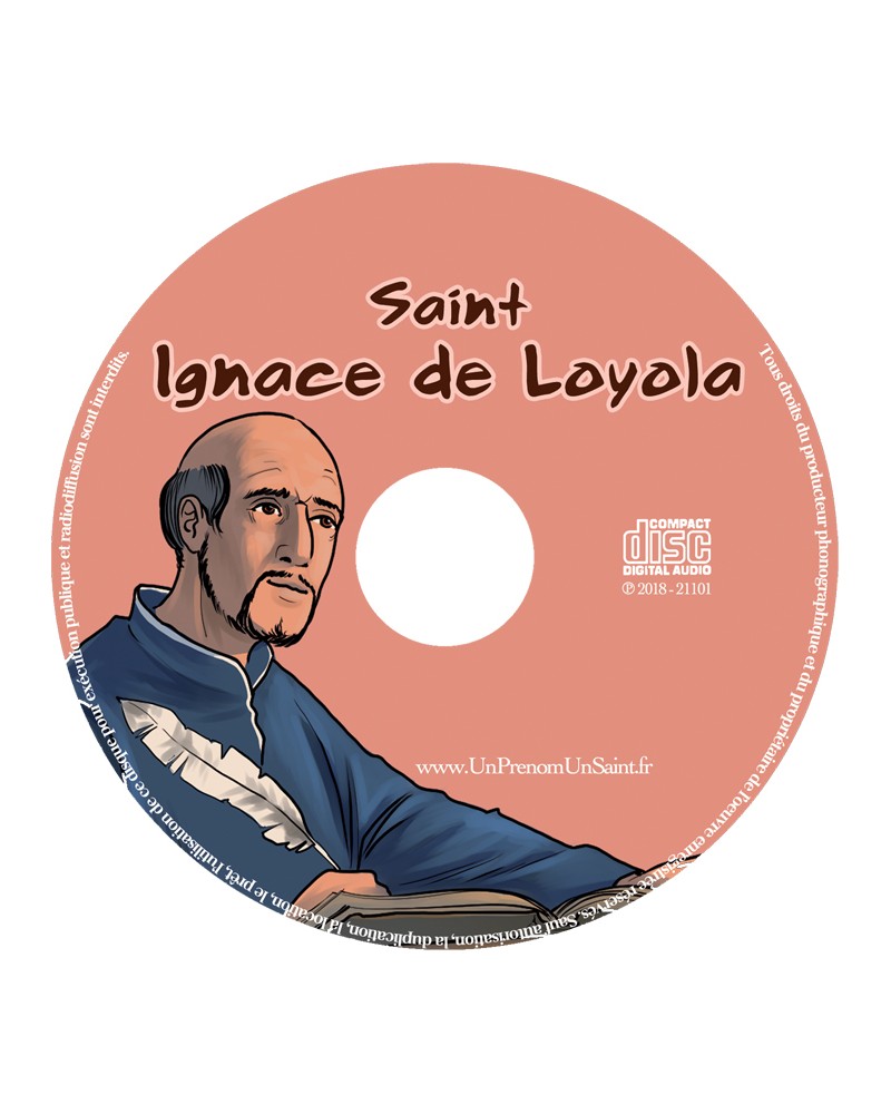 Retrouvez la vie de saint Ignace de Loyola racontée en CD aux enfants