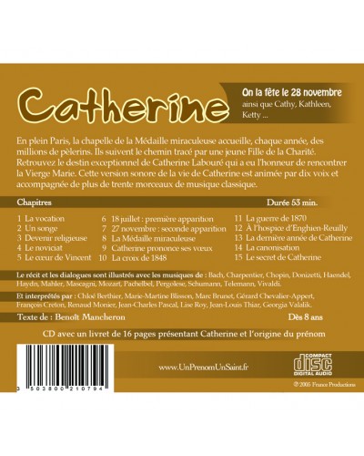 CD Sainte Catherine Labouré