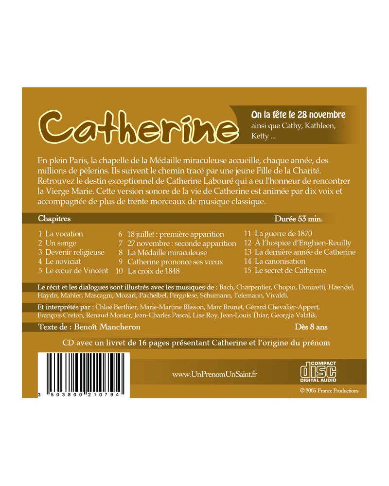 CD Sainte Catherine Labouré