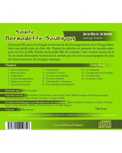 CD Sainte Bernadette Soubirous