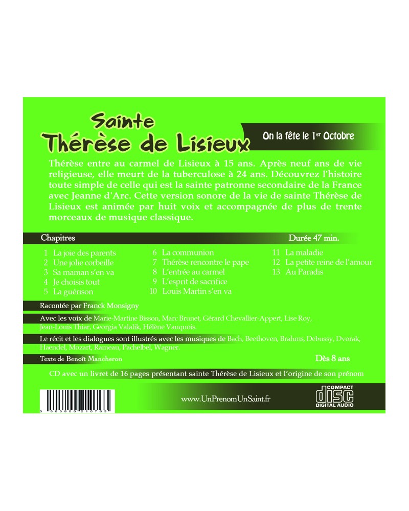 CD Sainte Thérèse de Lisieux