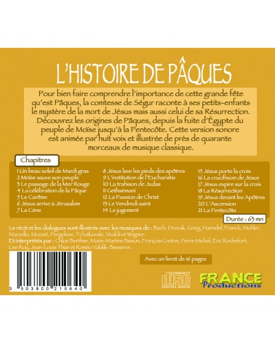 CD L'Histoire de Pâques