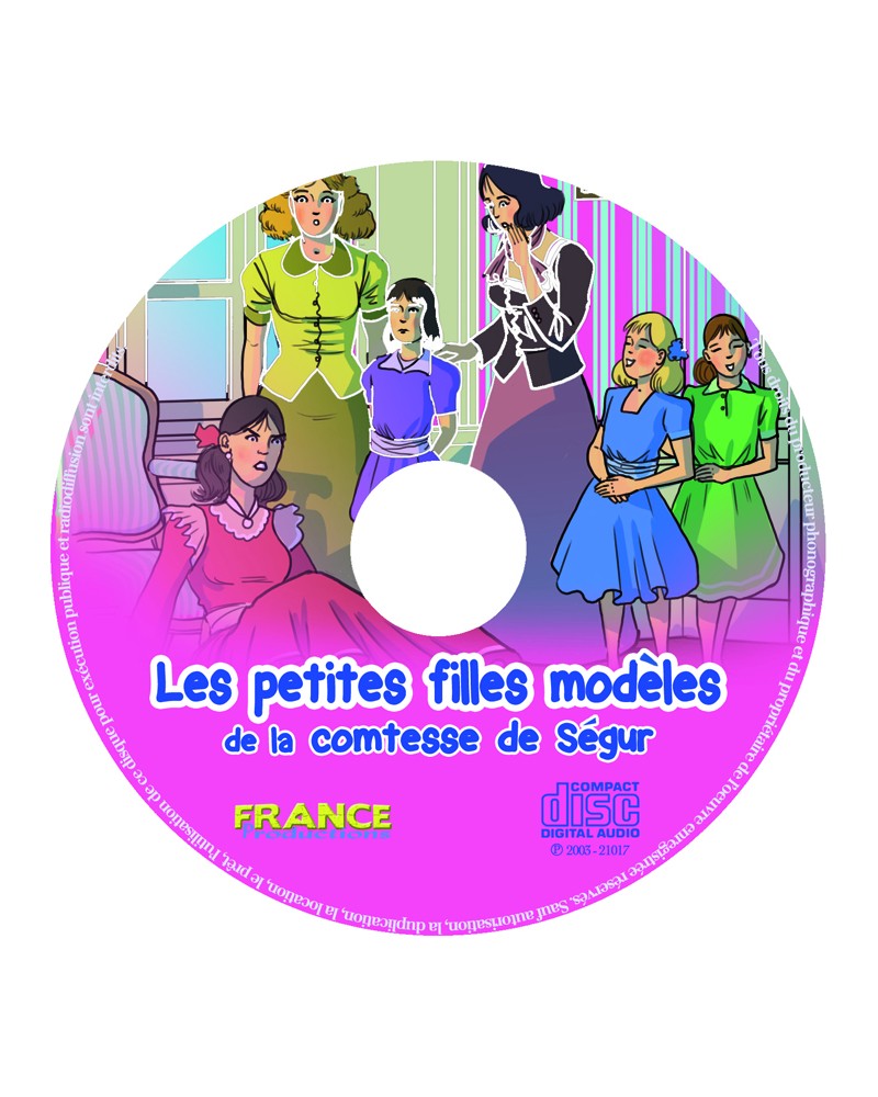 CD Les petites filles modèles de la comtesse de Ségur