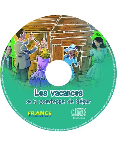 CD Les vacances de la comtesse de Ségur