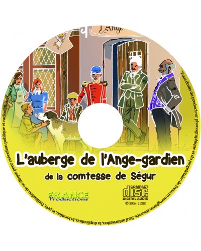 CD L'auberge de l'Ange-gardien de la comtesse de Ségur