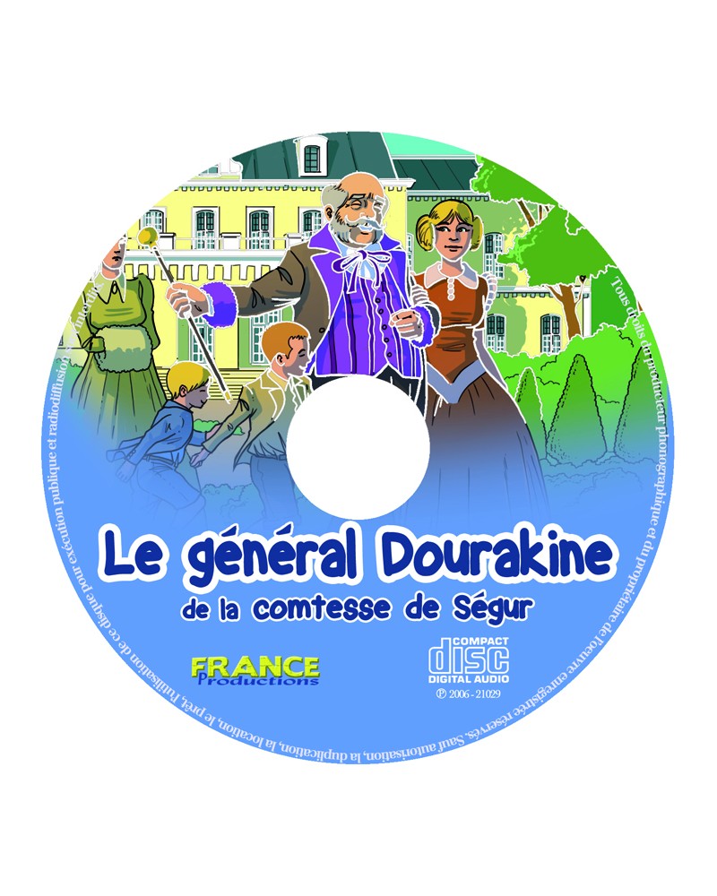 CD Le général Dourakine de la comtesse de Ségur