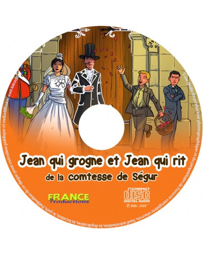 CD Jean qui grogne et Jean qui rit de la comtesse de Ségur