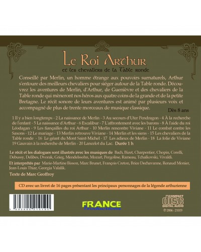 CD Le Roi Arthur