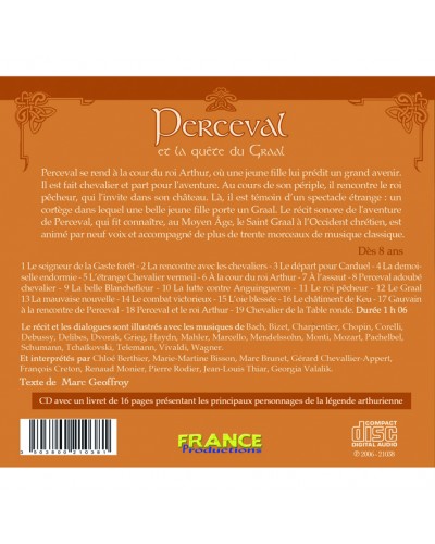 CD Perceval et la quête du Graal