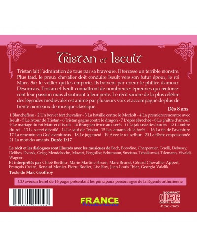 CD Tristan et Iseult