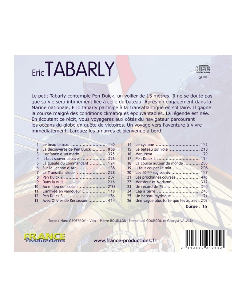 1 CD Eric Tabarly Un marin de légende