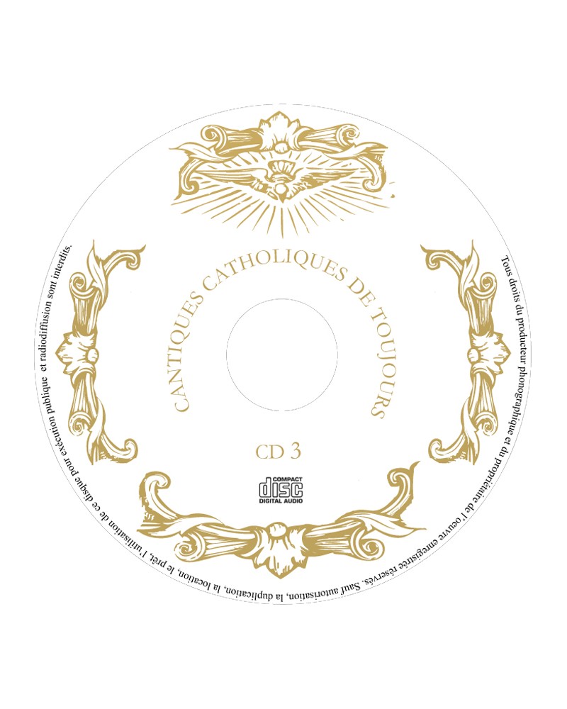 Coffret 4 CD Cantiques catholiques de toujours