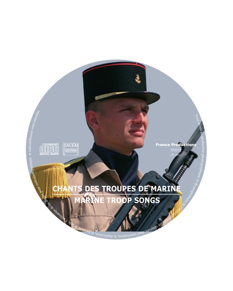 CD Chants des Troupes de Marine