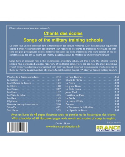 CD Chants des écoles