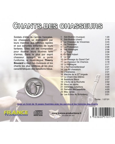 CD Chants des chasseurs