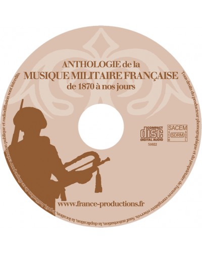 CD Anthologie de la musique militaire française vol 2