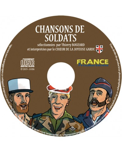 CD Chansons de soldats