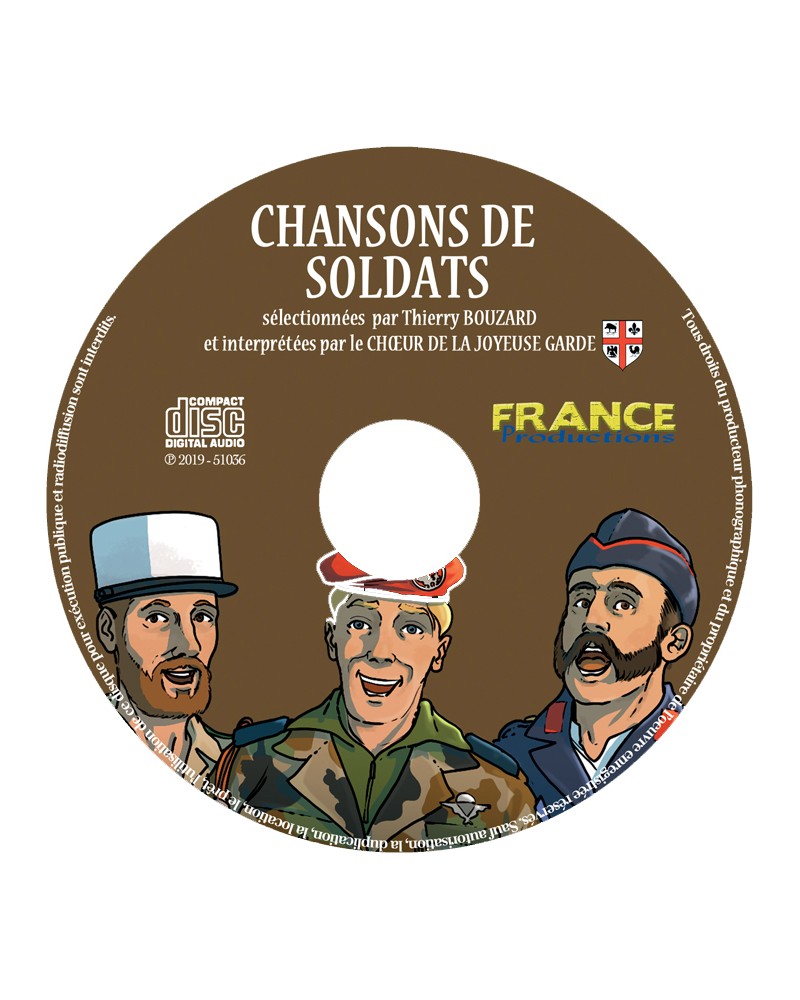 CD Chansons de soldats