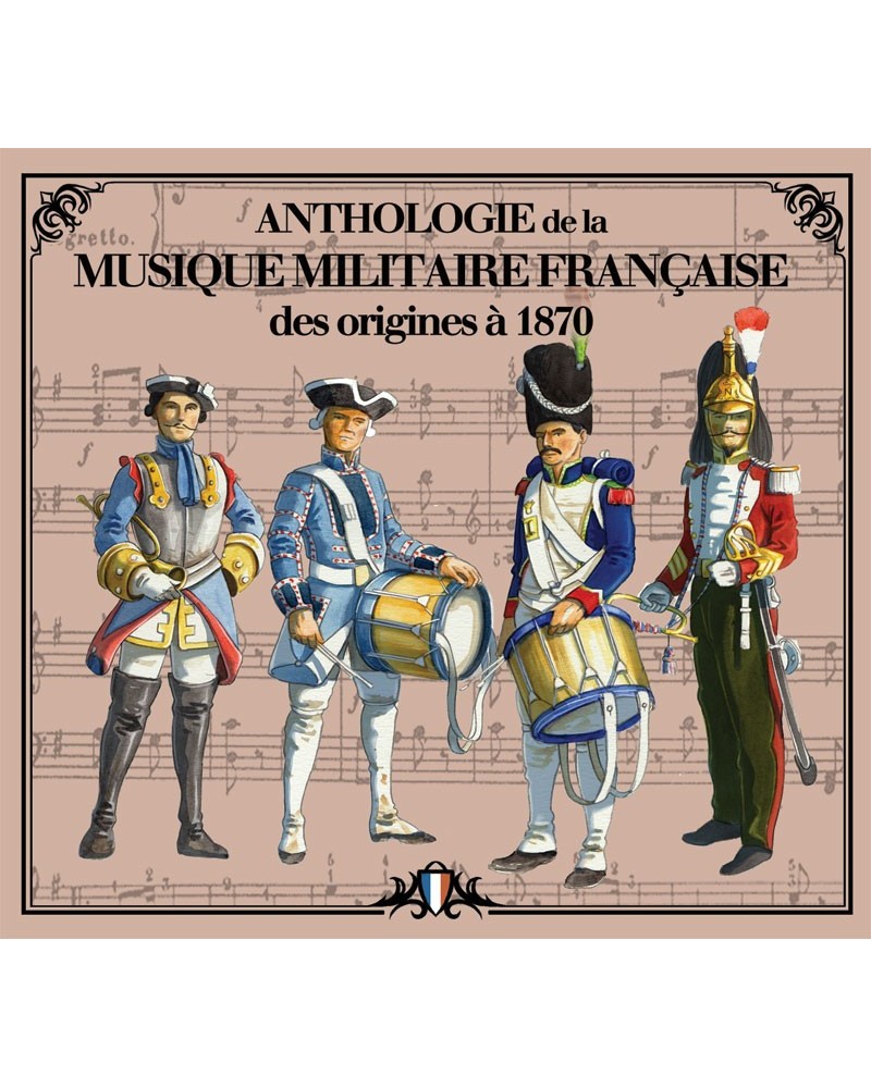CD Anthologie de la musique militaire française vol 1