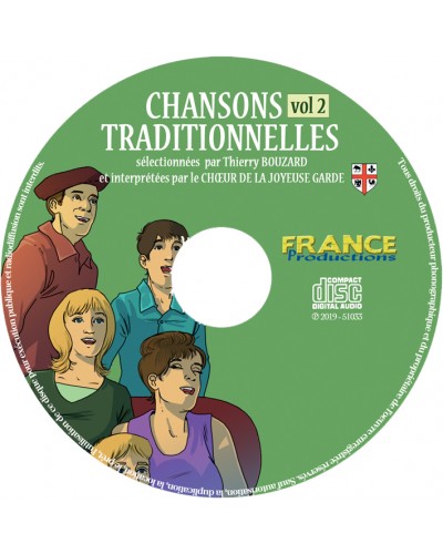 CD Chansons traditionnelles volume 2