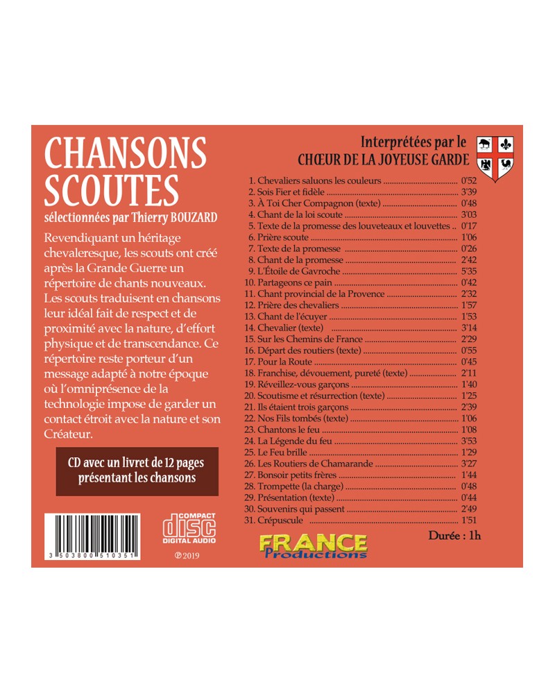 CD Chansons scoutes