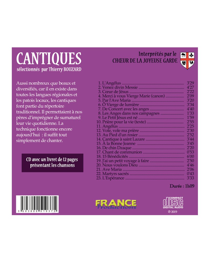 CD Cantiques