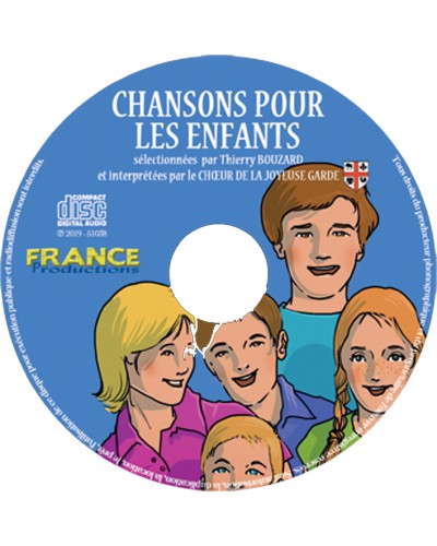 CD Chansons pour les enfants