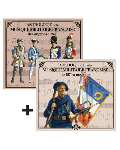 2 CD Anthologie de la musique militaire française