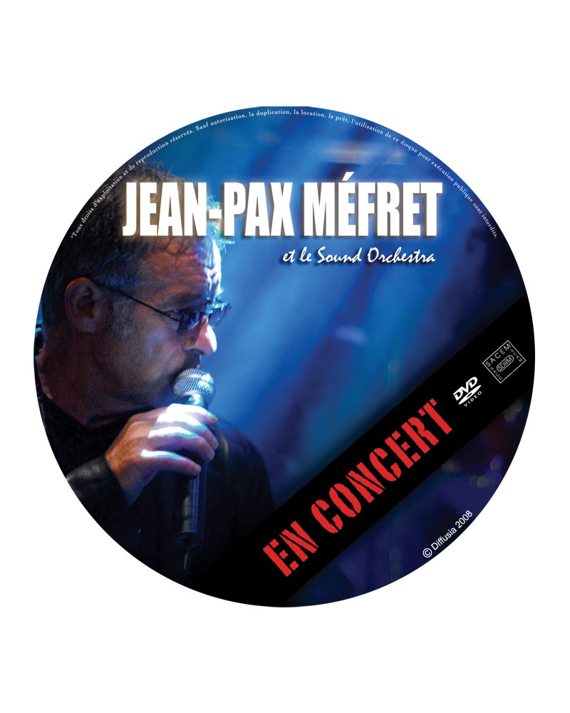 DVD Concert Jean-Pax Méfret "Des grands silences qui entachent l'histoire de France"