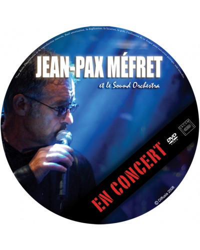 DVD Concert Jean-Pax Méfret "Des grands silences qui entachent l'histoire de France"