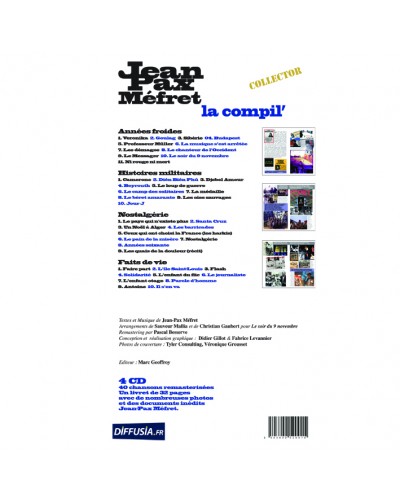 Coffret 4 CD Jean-Pax Méfret