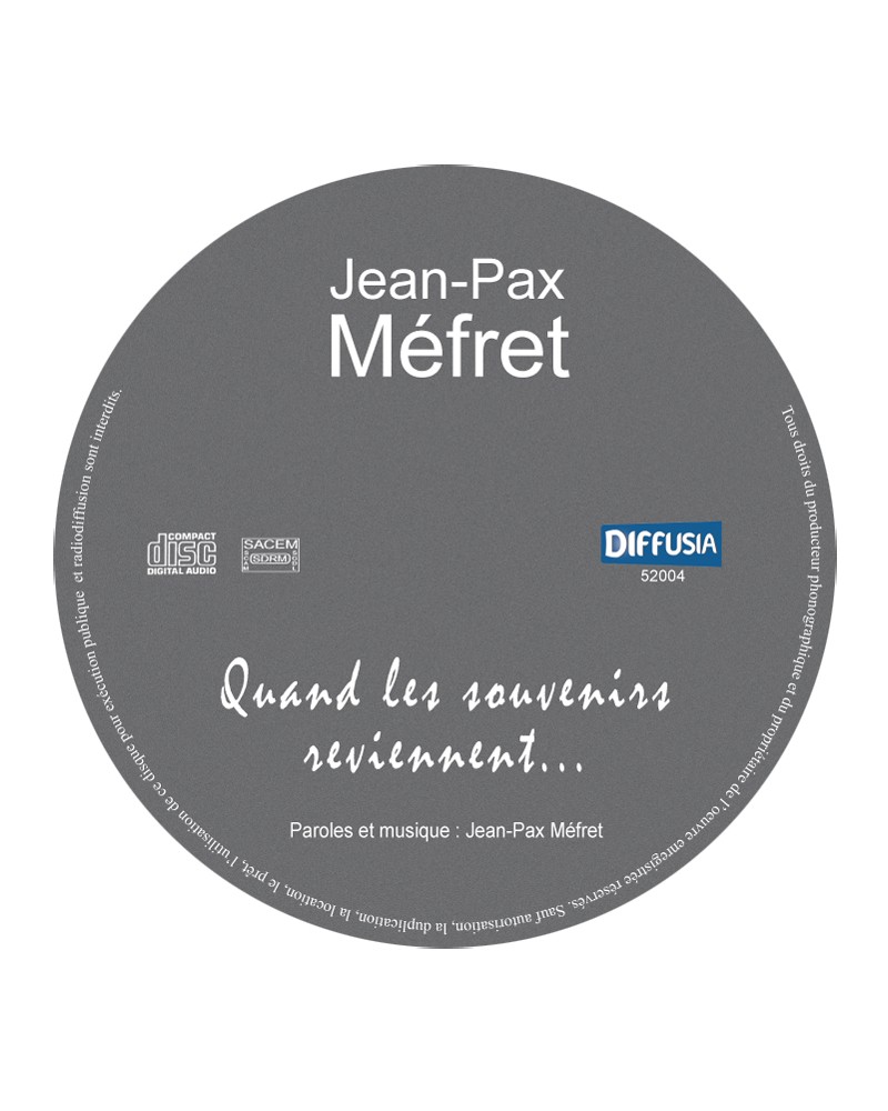 CD Quand les souvenirs reviennent