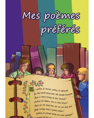 Mes poèmes préférés le lot de 5 CD + le livre