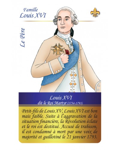 Famille Louis XVI - Le père