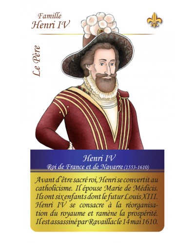 Famille Henri IV - Le père