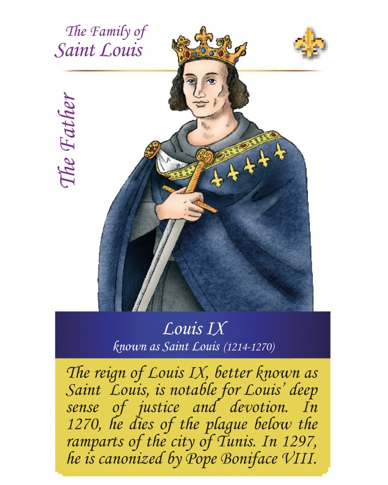 The family of Saint Louis - The father