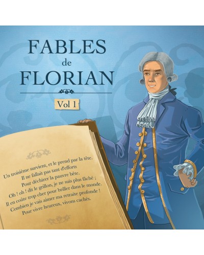 Couverture du  CD Fables de Florian vol 1