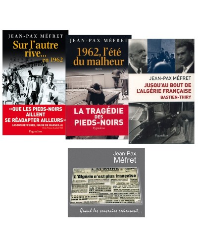 3 livres et 1 CD consacrés au drame des Français d'Algérie