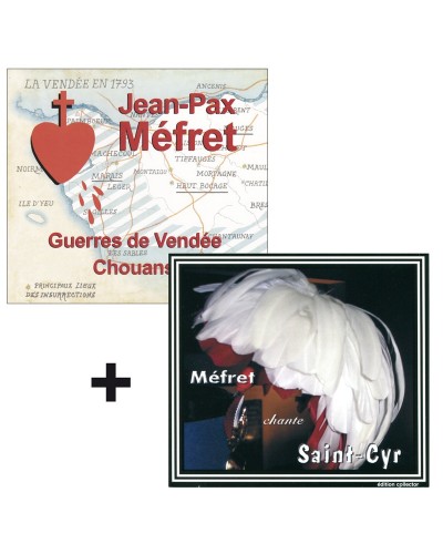 2 CD Guerres de Vendée & Méfret chante Saint-Cyr