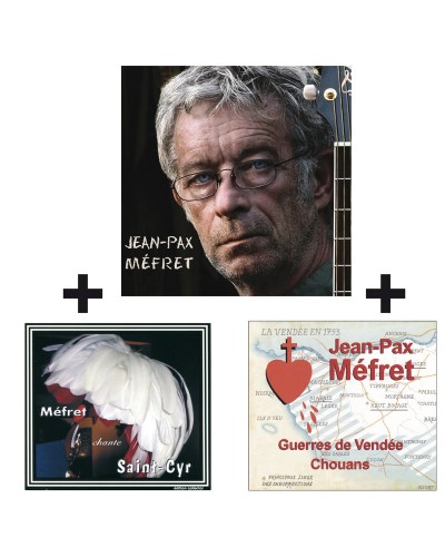3 CD Le vieux soldat & Guerres de Vendée & Méfret chante Saint-Cyr