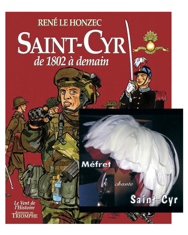 Offre spéciale BD Saint-Cyr de 1802 à demain + CD Méfret chante Saint-Cyr