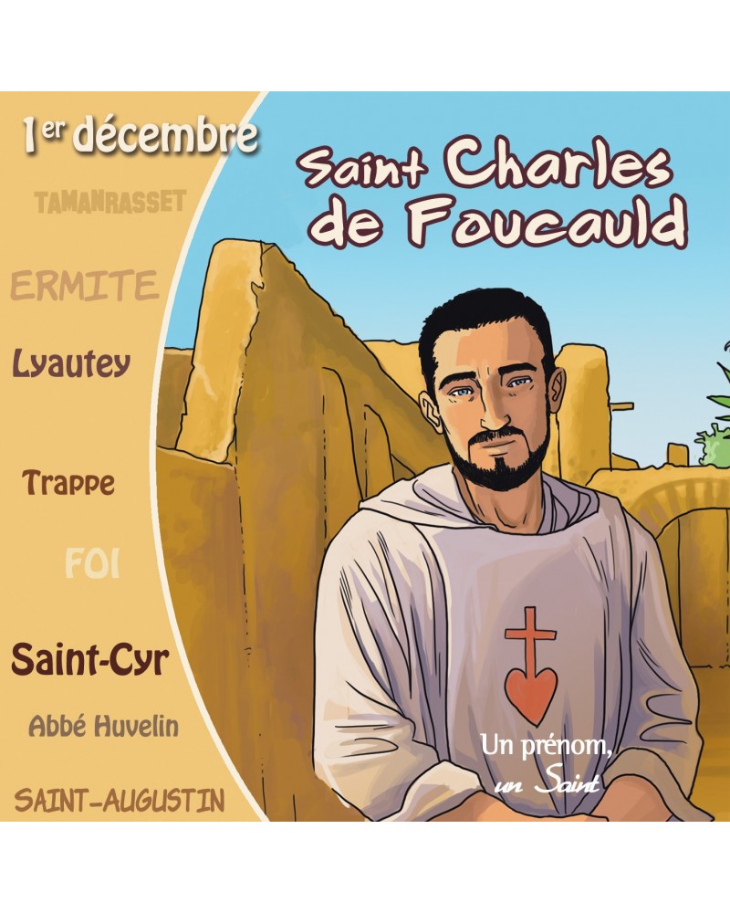 Couverture CD Saint Charles de Foucauld