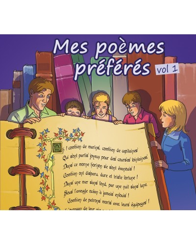 CD Mes poèmes préférés volume 1